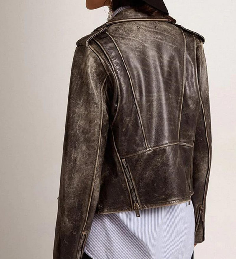 Destiny Slim leather jacket