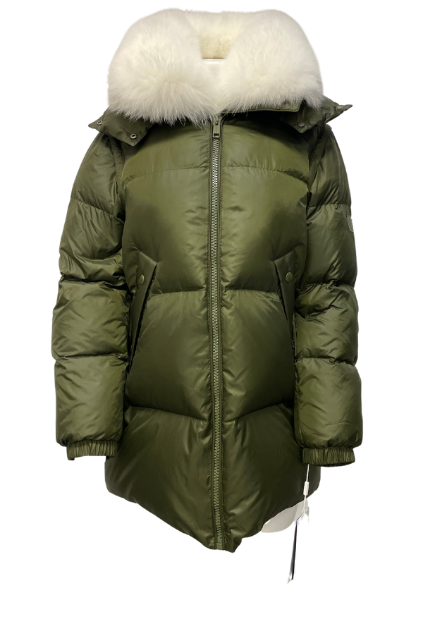 Hunter Green Puffer Jacket