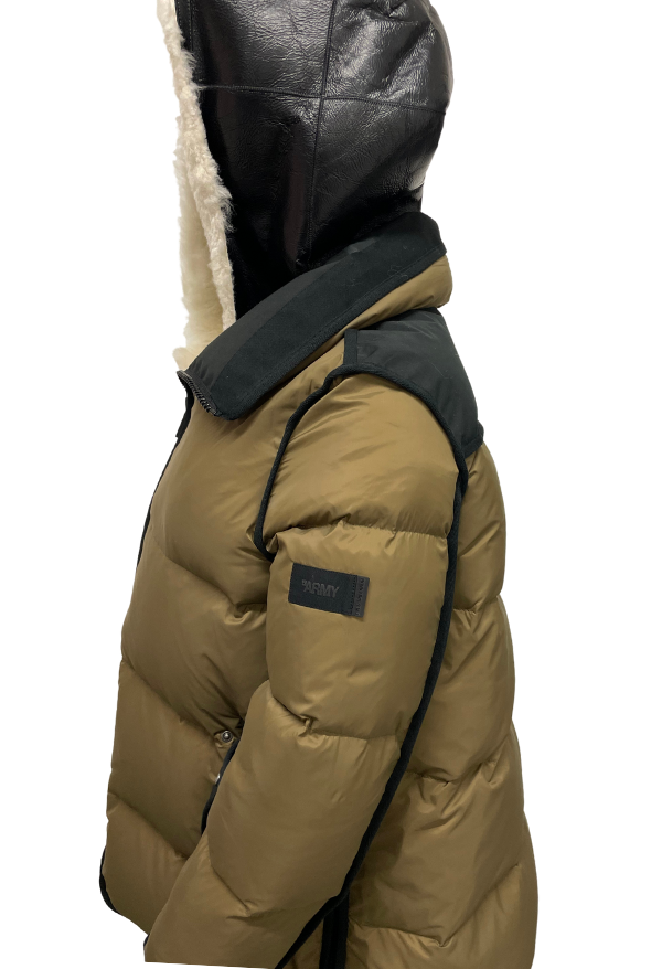 Black Puffer Coat – Les Jumelles Galway - Main Image
