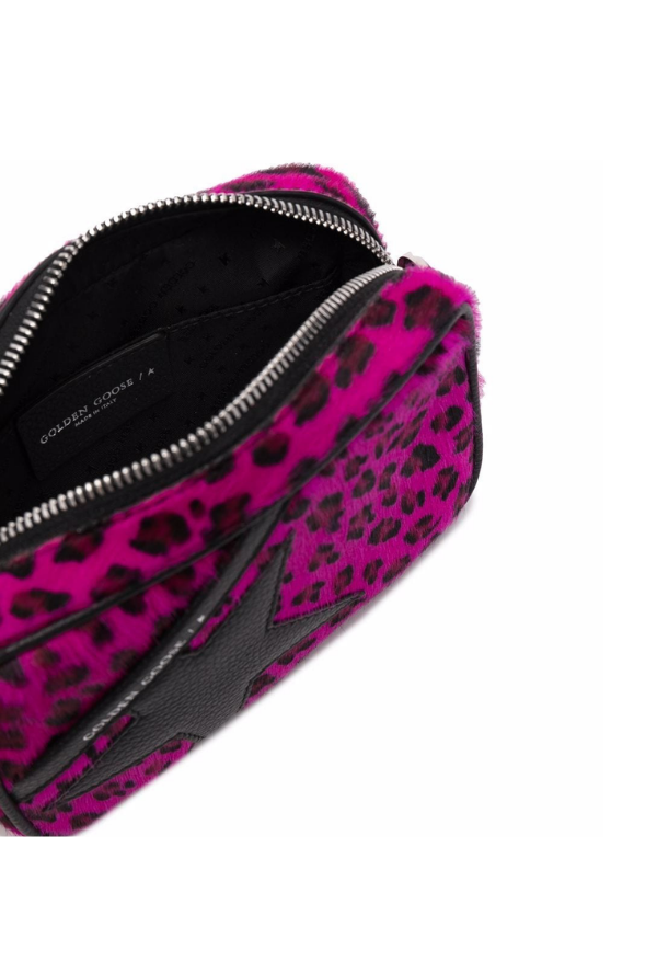 Pink leopard bag hotsell