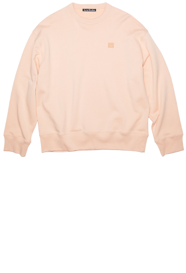 Powder pink sweatshirt sales