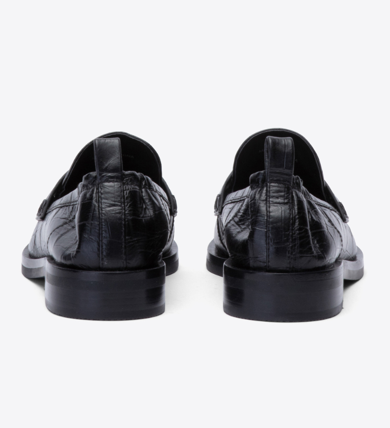 Alexa Penny Loafer Black