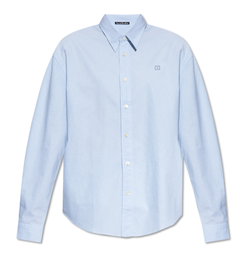 Shirt with Logo - Light Blue