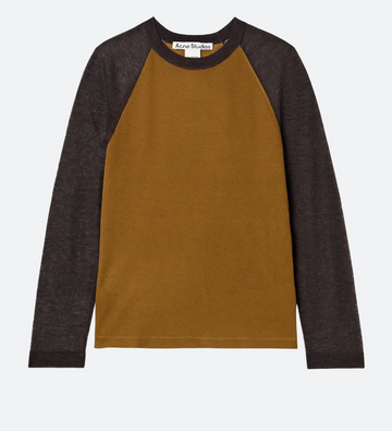 Karmor Crewneck Sweater – Camel Brown