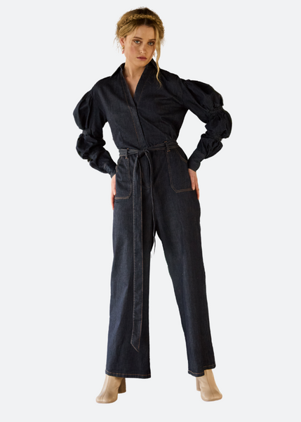 Aoife Lifestyle Denim Jumpsuit | Les Jumelles Galway