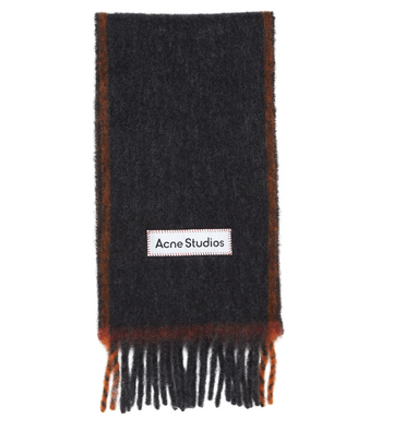 Acne Studios Black Scarf Narrow