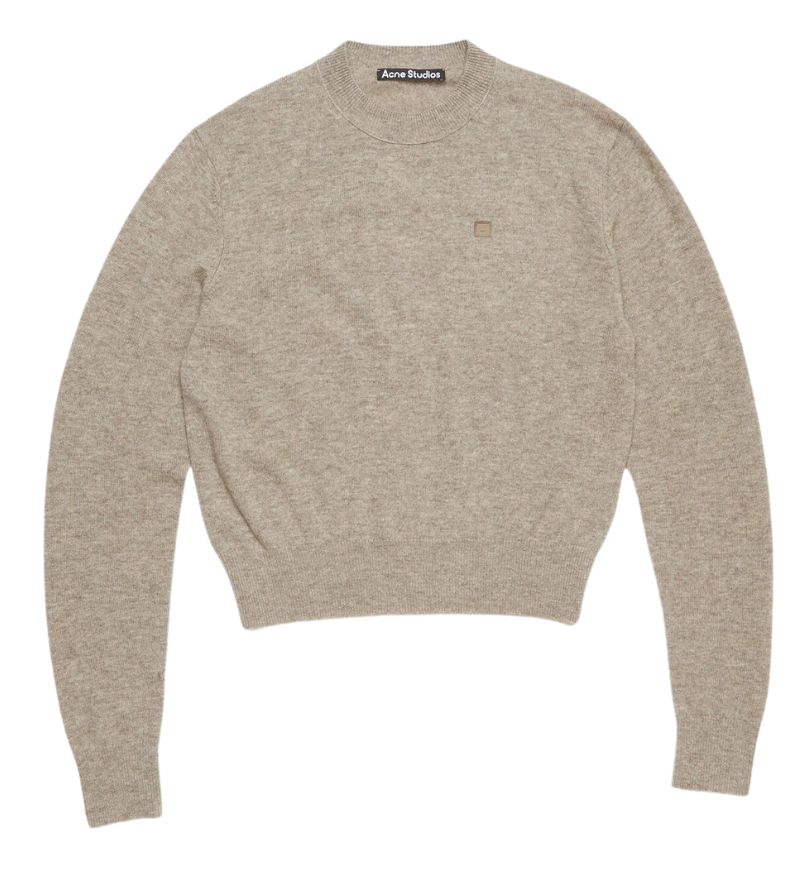 Jumper Yak Wool - Greige Melange