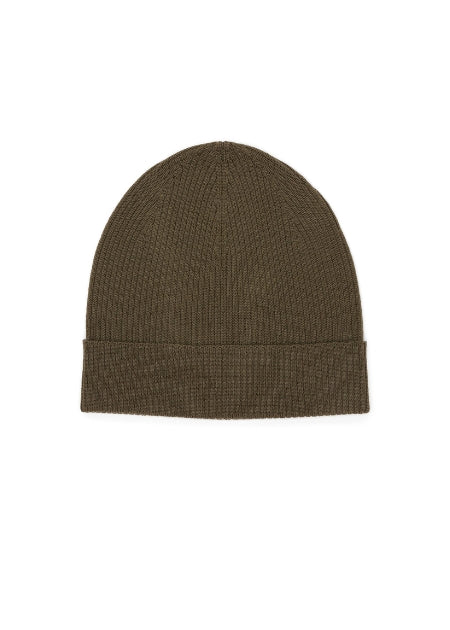 Ribbed Wool Beanie