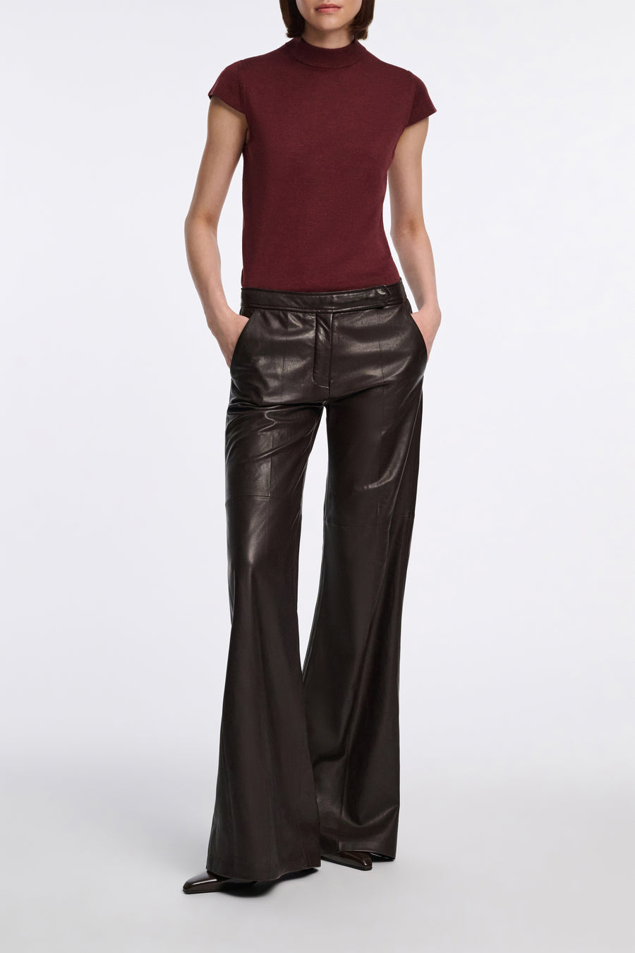 Essential Ease Pullover Redbrown