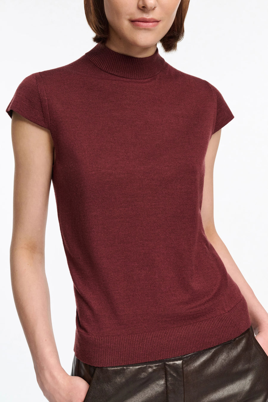 Essential Ease Pullover Redbrown