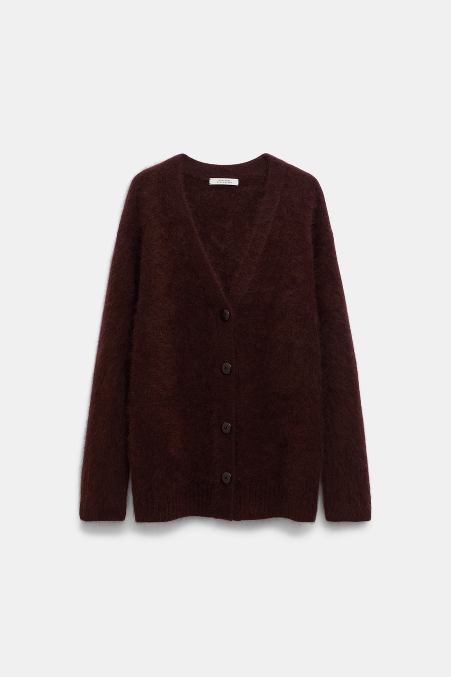Fluffy Mohair Wool Cardigan
