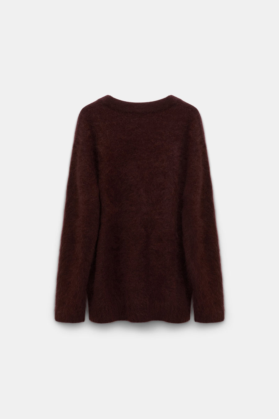 Fluffy Mohair Wool Cardigan