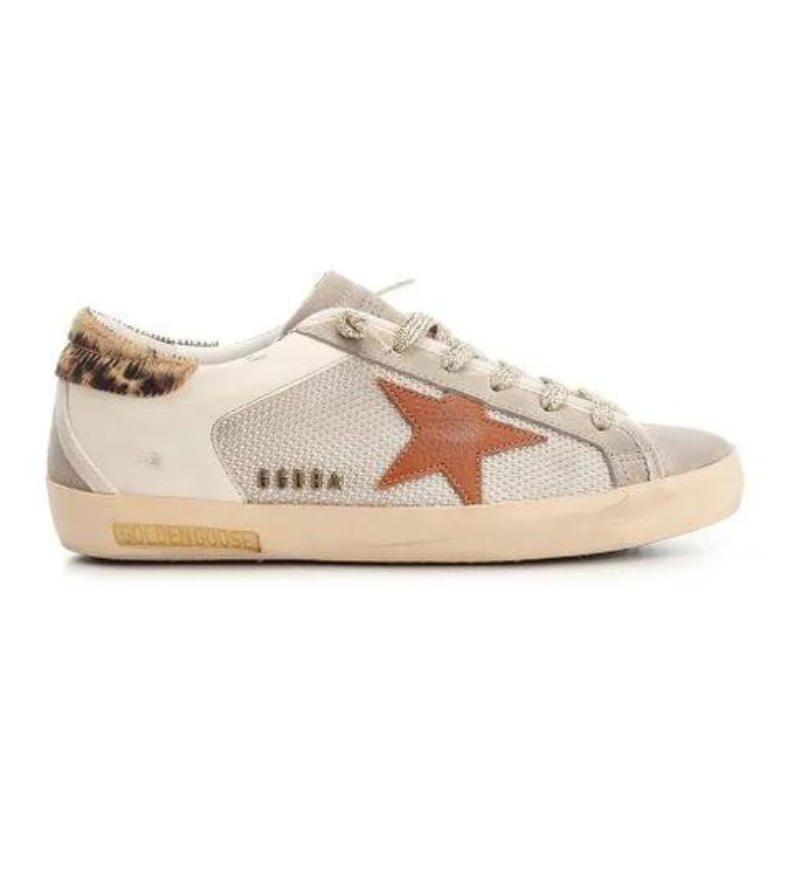 SUPER-STAR NET AND NAPPA UPPER SUEDE TOE AND SPUR