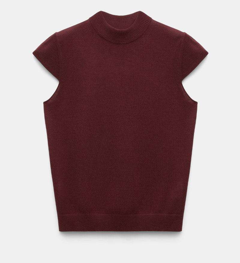 Essential Ease Pullover Redbrown