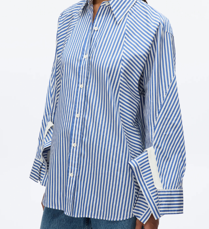 Oversized Stripe Shirt