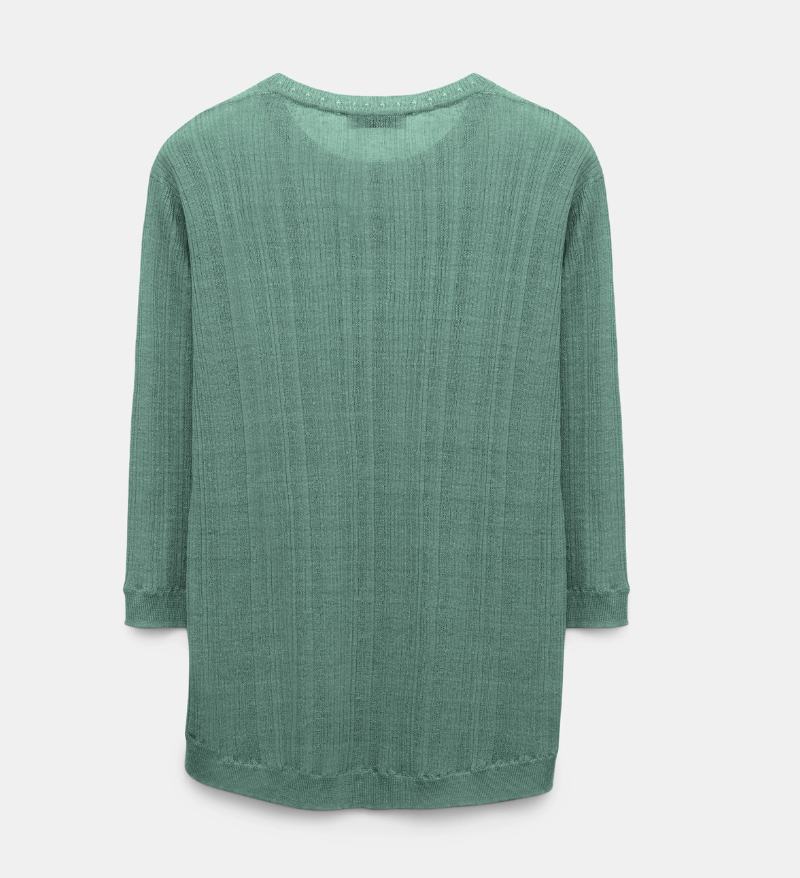 Summer Ease Pullover in Jade