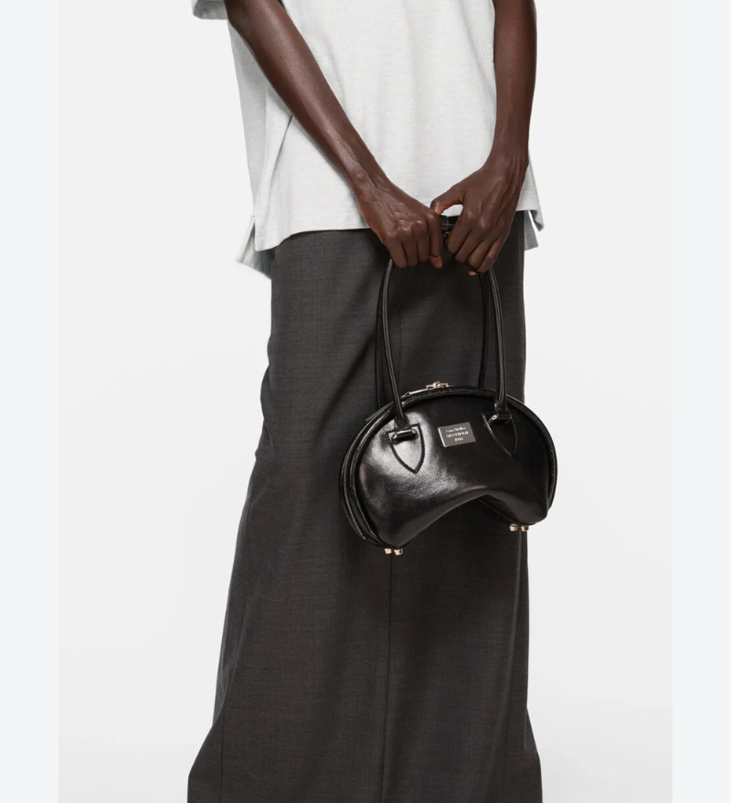 Bowlina Mini Shoulder Bag – Black