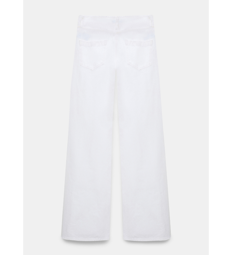 Denim Attraction Pants in White