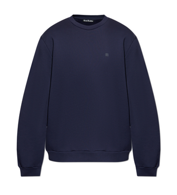 NAVY ACNE SWEATSHIRT