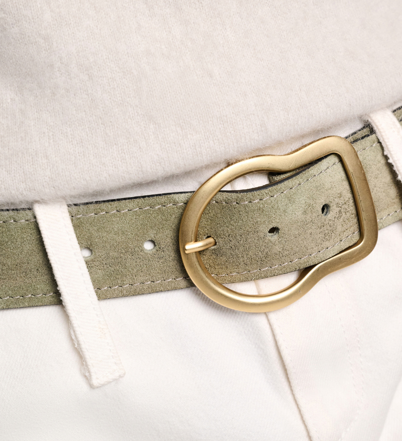 SUEDE SENSATION WAX BELT