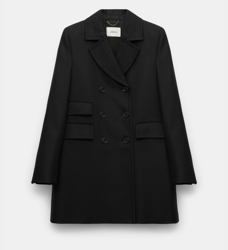Striking Coolness Coat Black