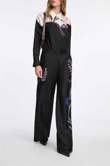 Dorothee Schumacher Seductive Bloom Silk Blouse