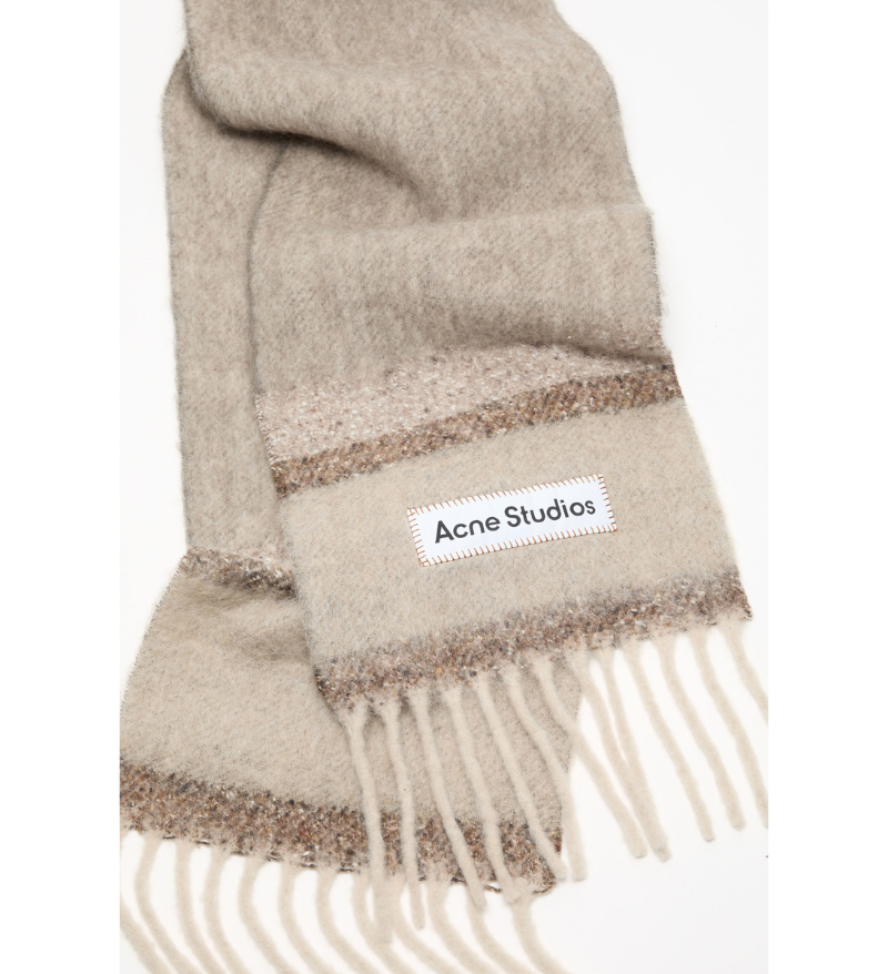 Acne Studios Brown Scarf