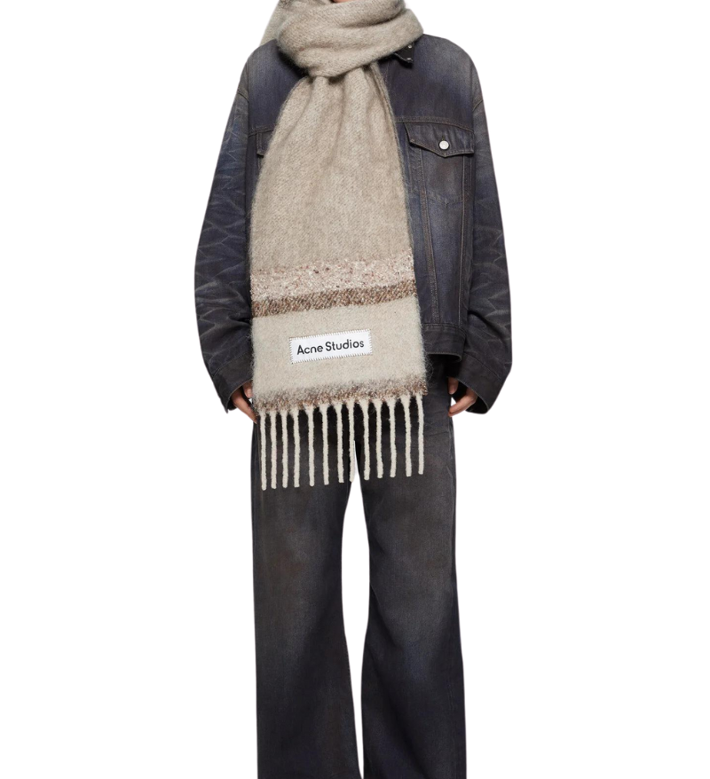 Acne Studios Brown Scarf