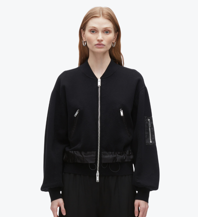 Double Layer Bomber Jacket