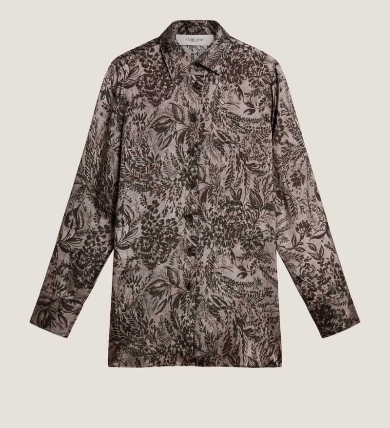 Golden Goose Pajama Shirt Grey Shades