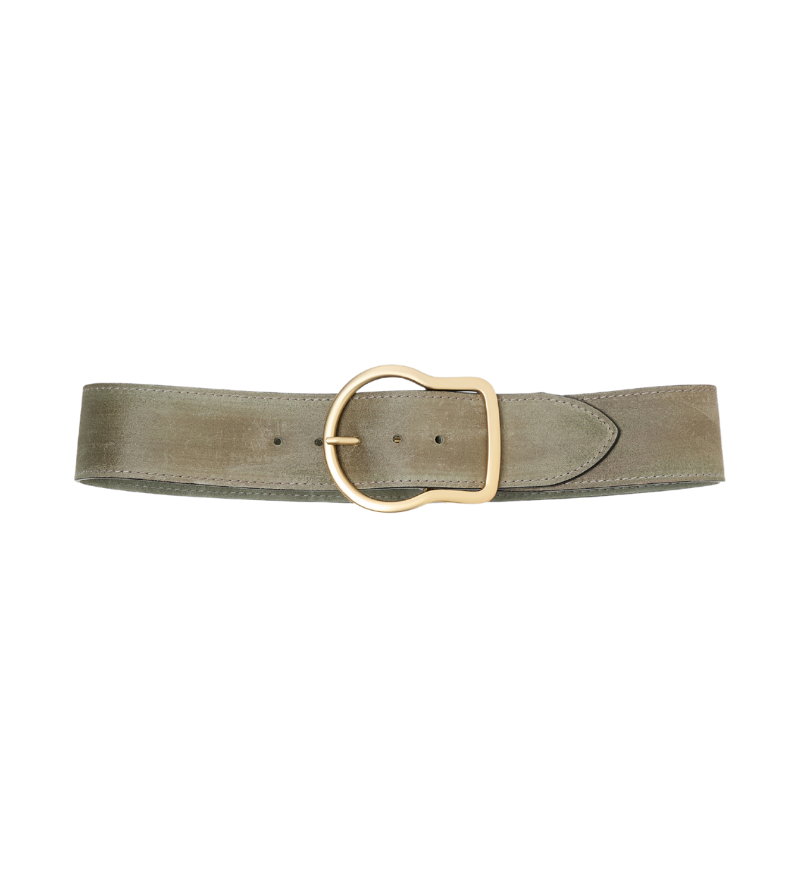 SUEDE SENSATION WAX BELT WIDE