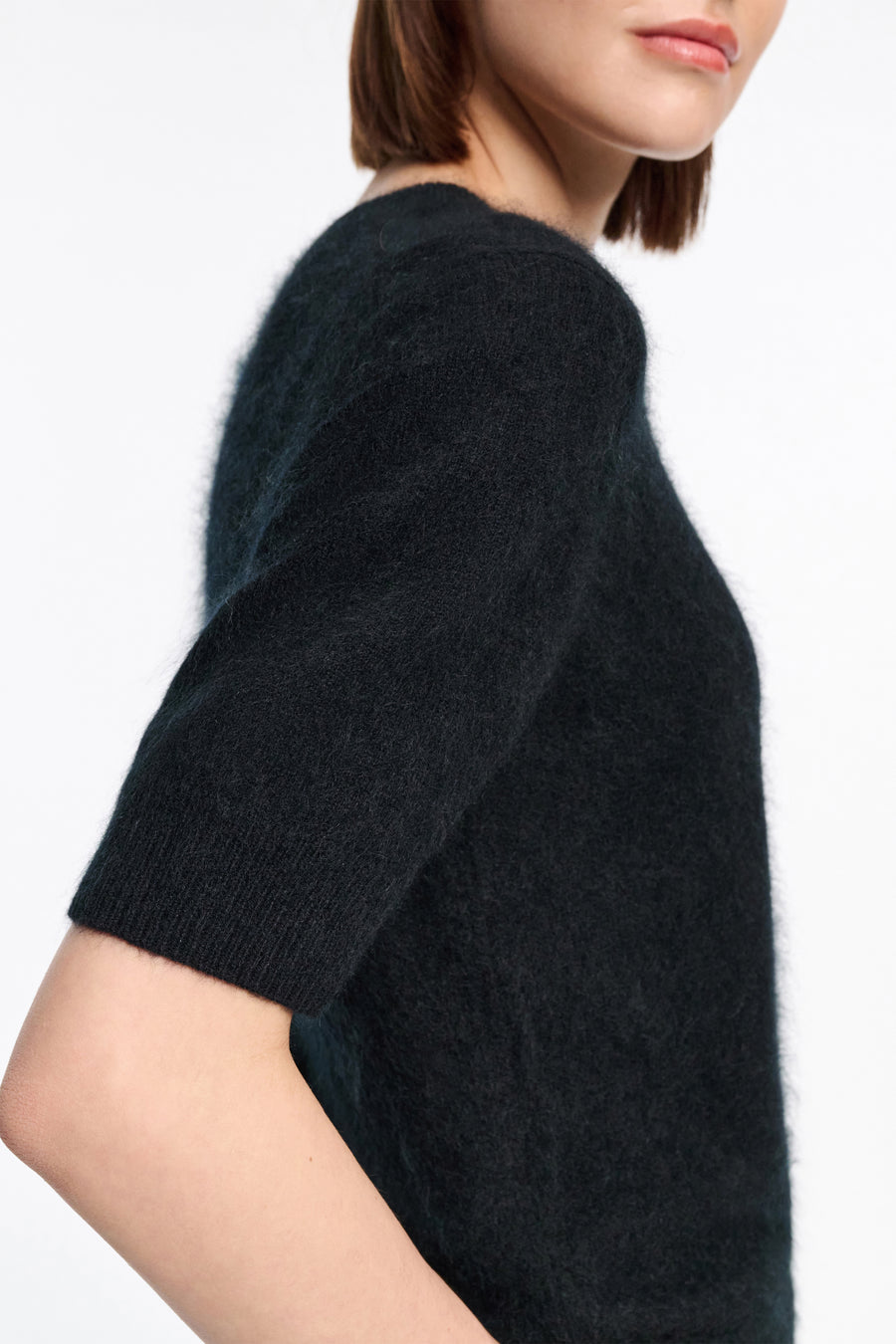 Soft Short-Sleeve Luxury Knit