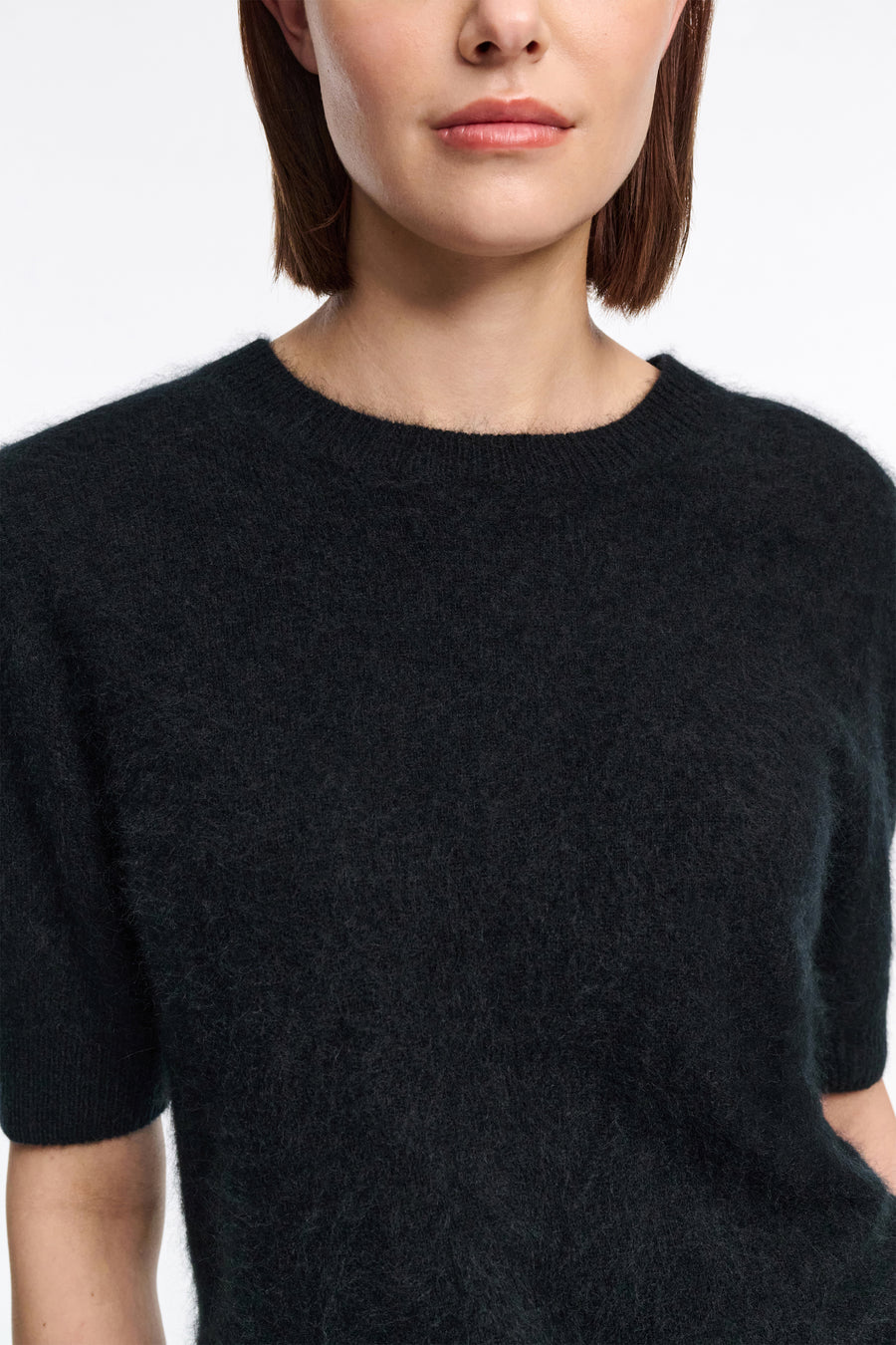 Soft Short-Sleeve Luxury Knit