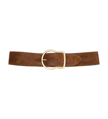 SUEDE SENSATION WAX BELT WIDE