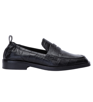 Alexa Penny Loafer Black