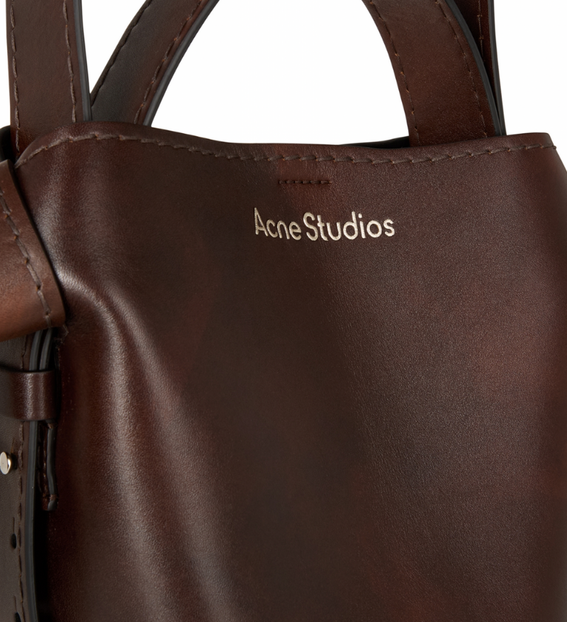 ACNE Studios Musubi Bag in Dark Brown