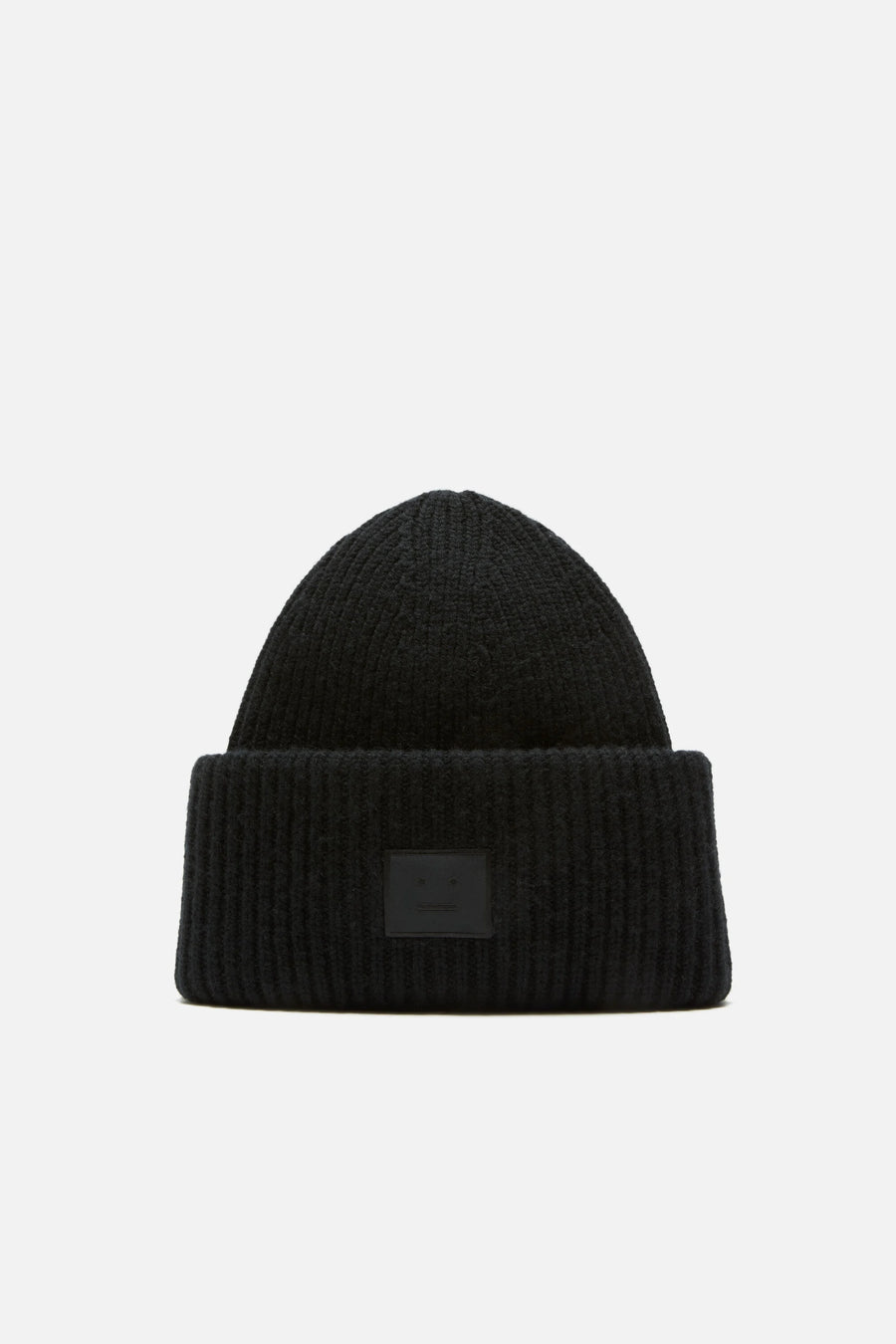 Large Face Logo Beanie – Yak Black