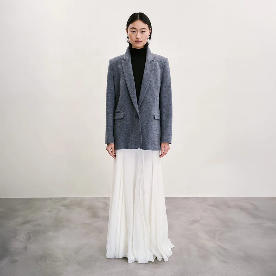 Diem Relaxed Blazer Dove Grey