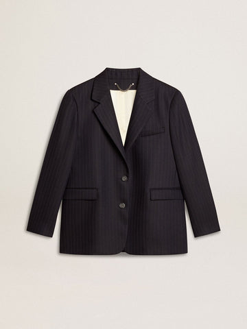 JOURNEY W'S SB OVER JACKET PINSTRIPE VW