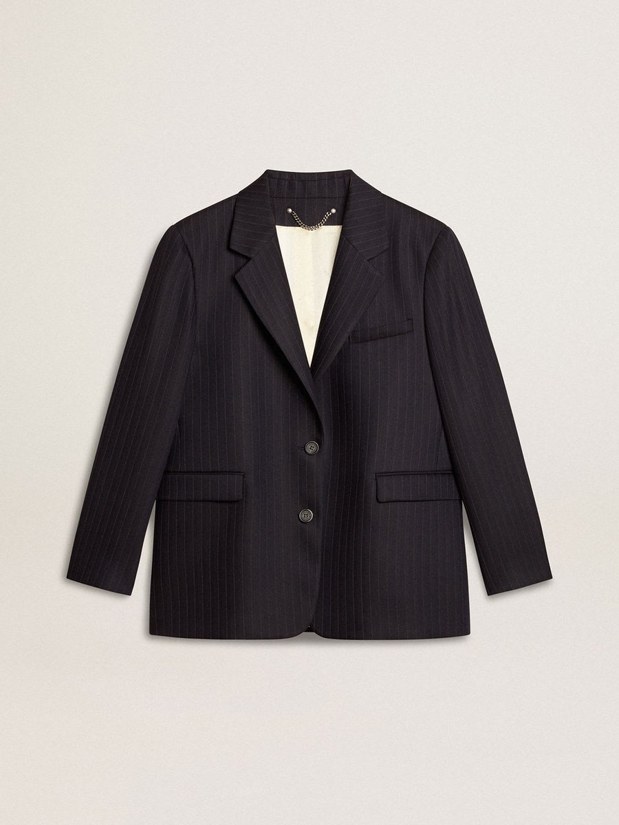 JOURNEY W'S SB OVER JACKET PINSTRIPE VW
