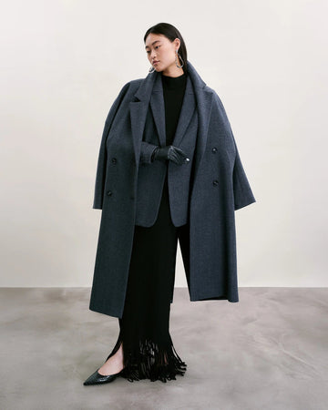 Grayson Coat Blue/Grey