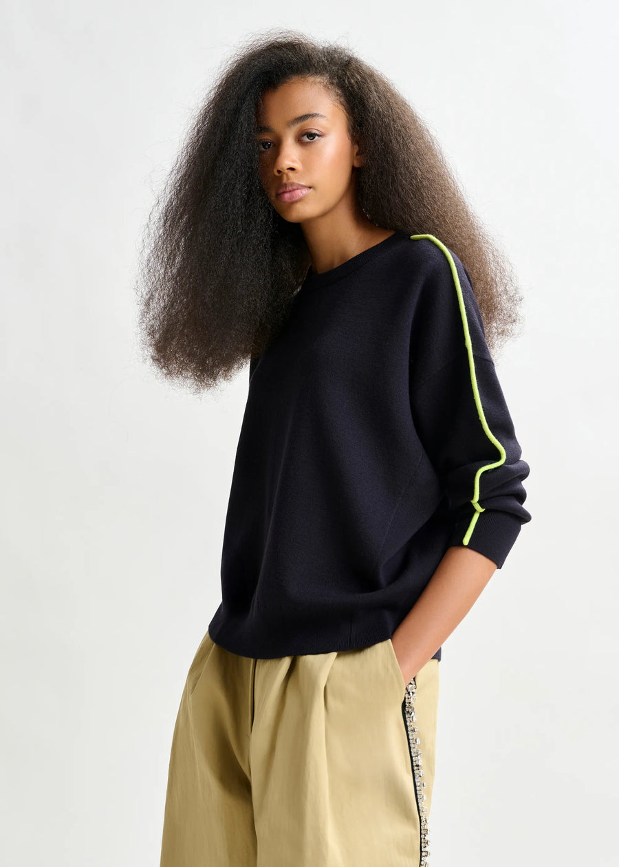 Blue Green Pullover
