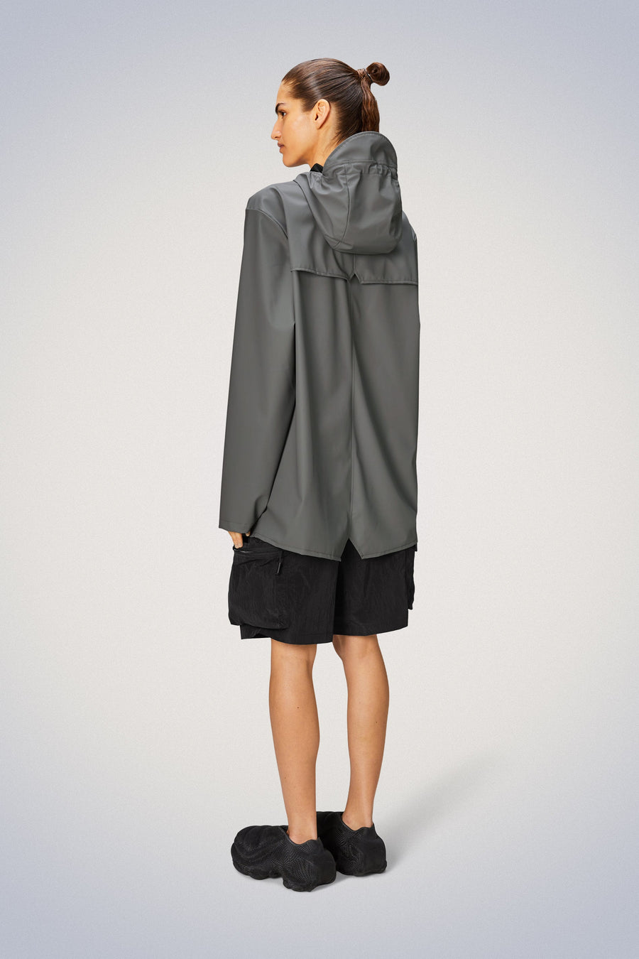 Rains Womens Jacket in grey
