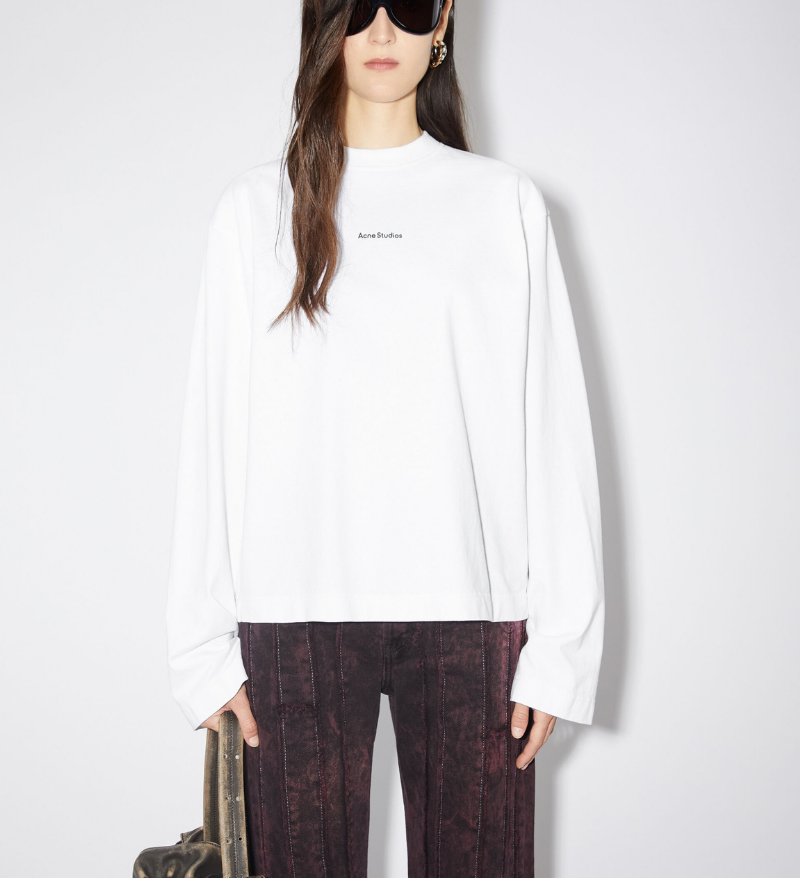 ACNE LONG SLEEVE WHITE