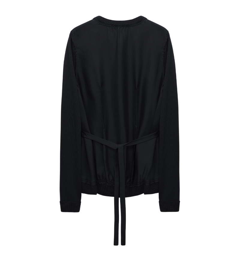 Merino Pullover Black