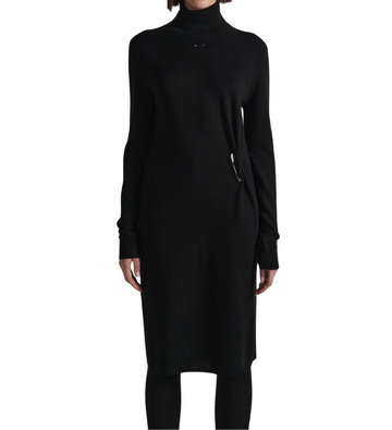 Merino Turtleneck Dress