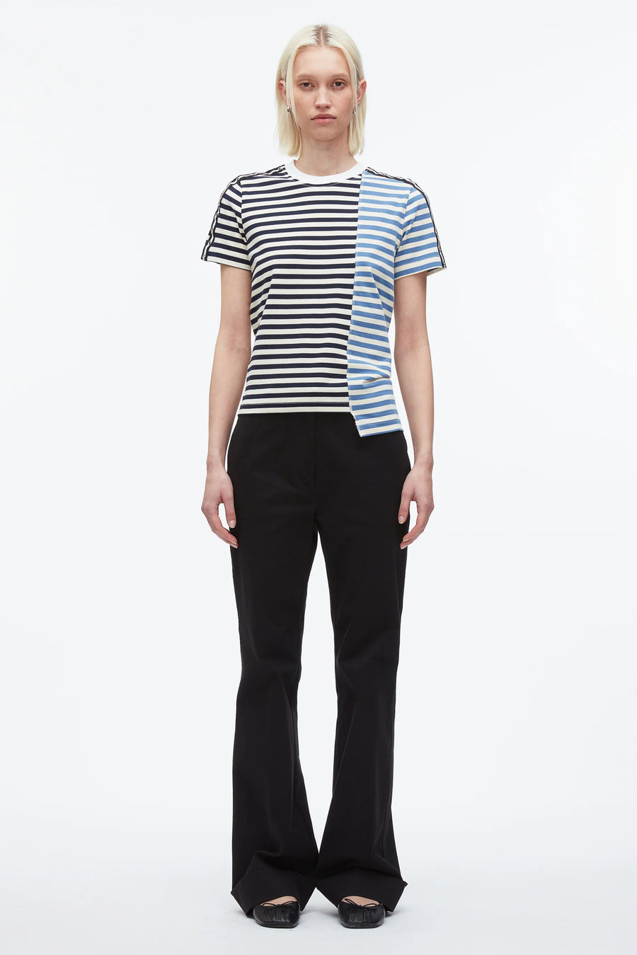 Patchwork Short Sleeve T-Shirt