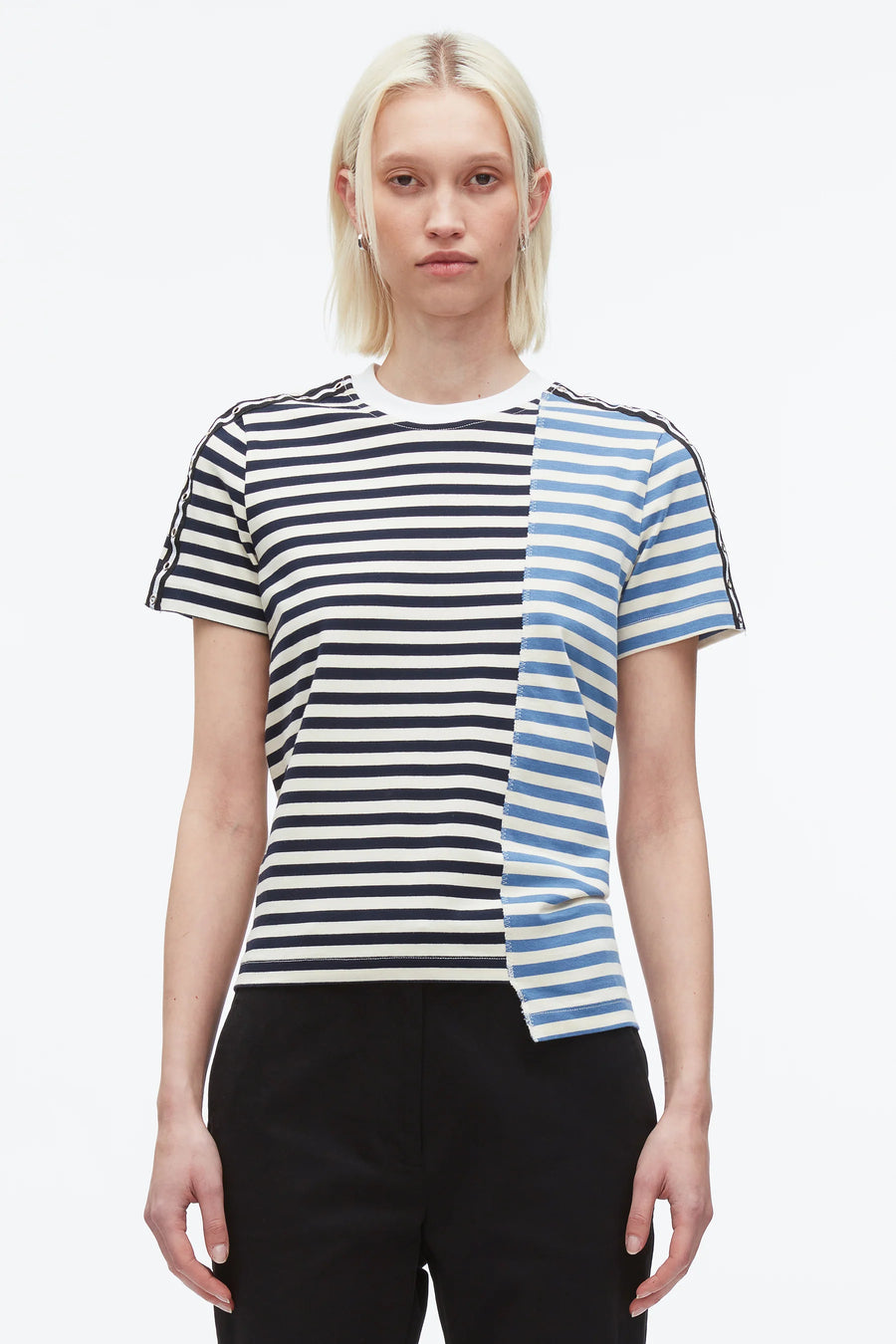Patchwork Short Sleeve T-Shirt