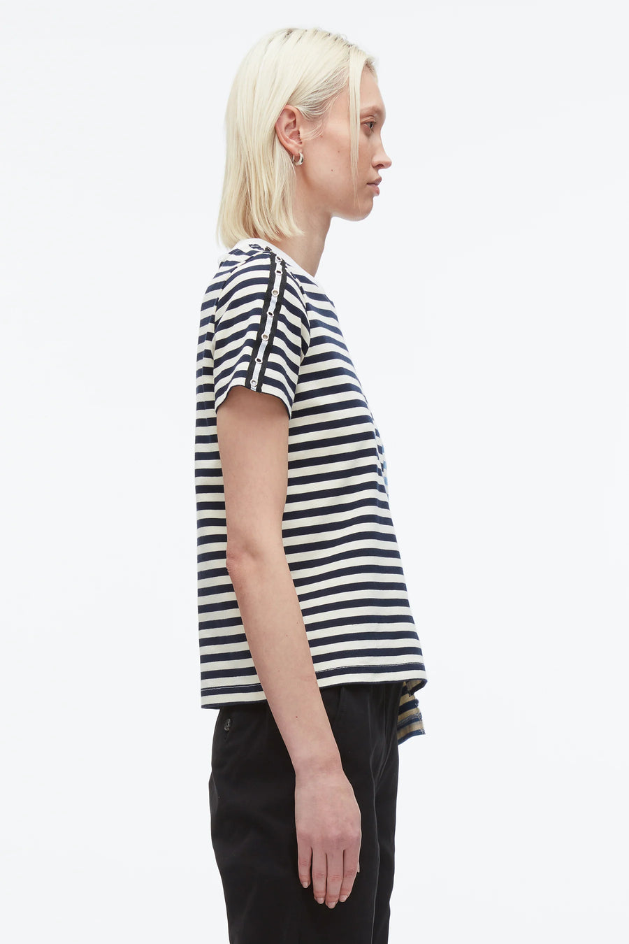 Patchwork Short Sleeve T-Shirt