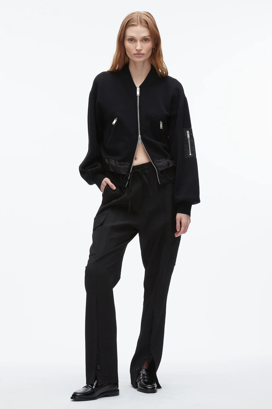Double Layer Bomber Jacket